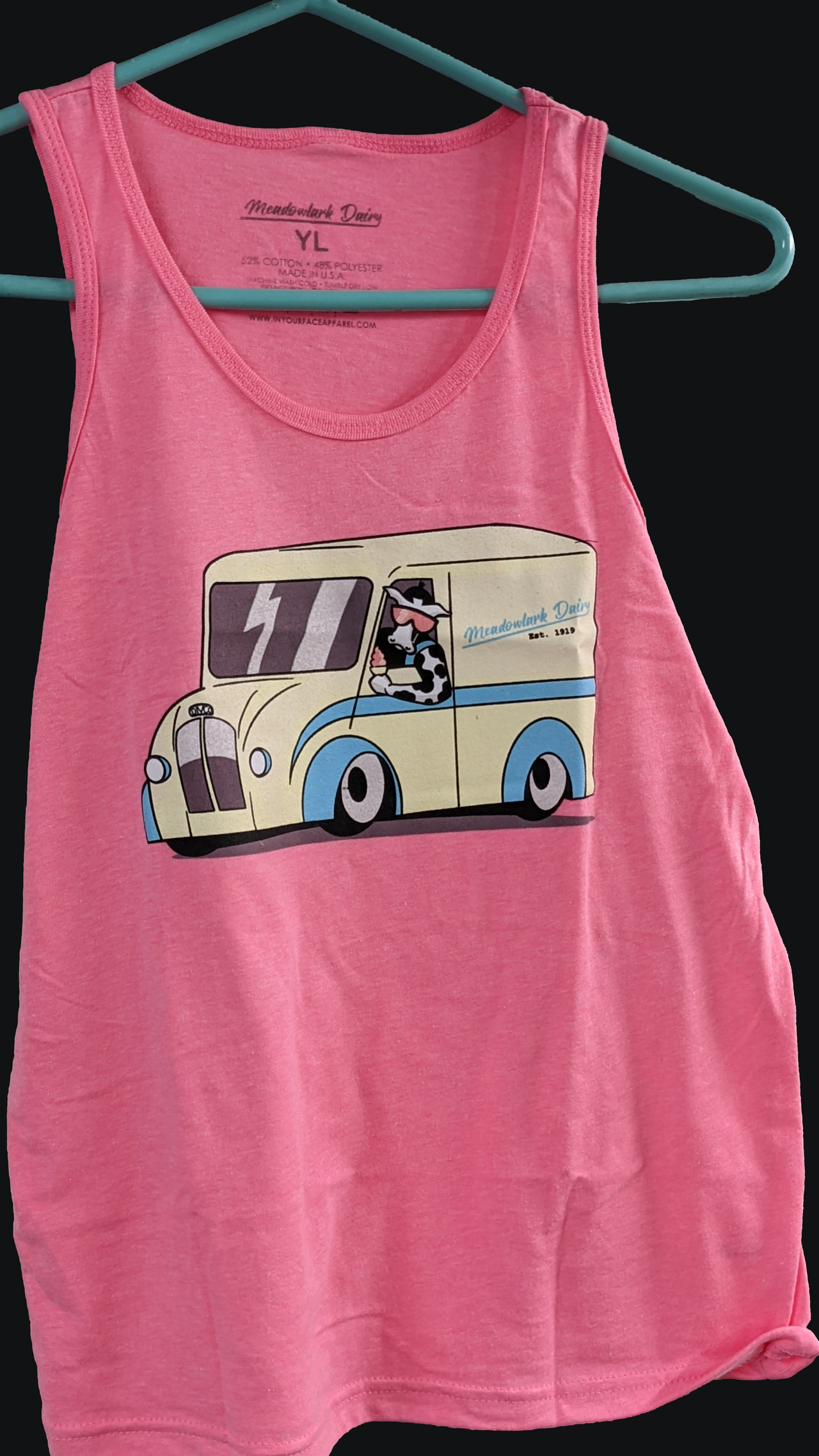 Youth Ice Cream Truck Tank Top