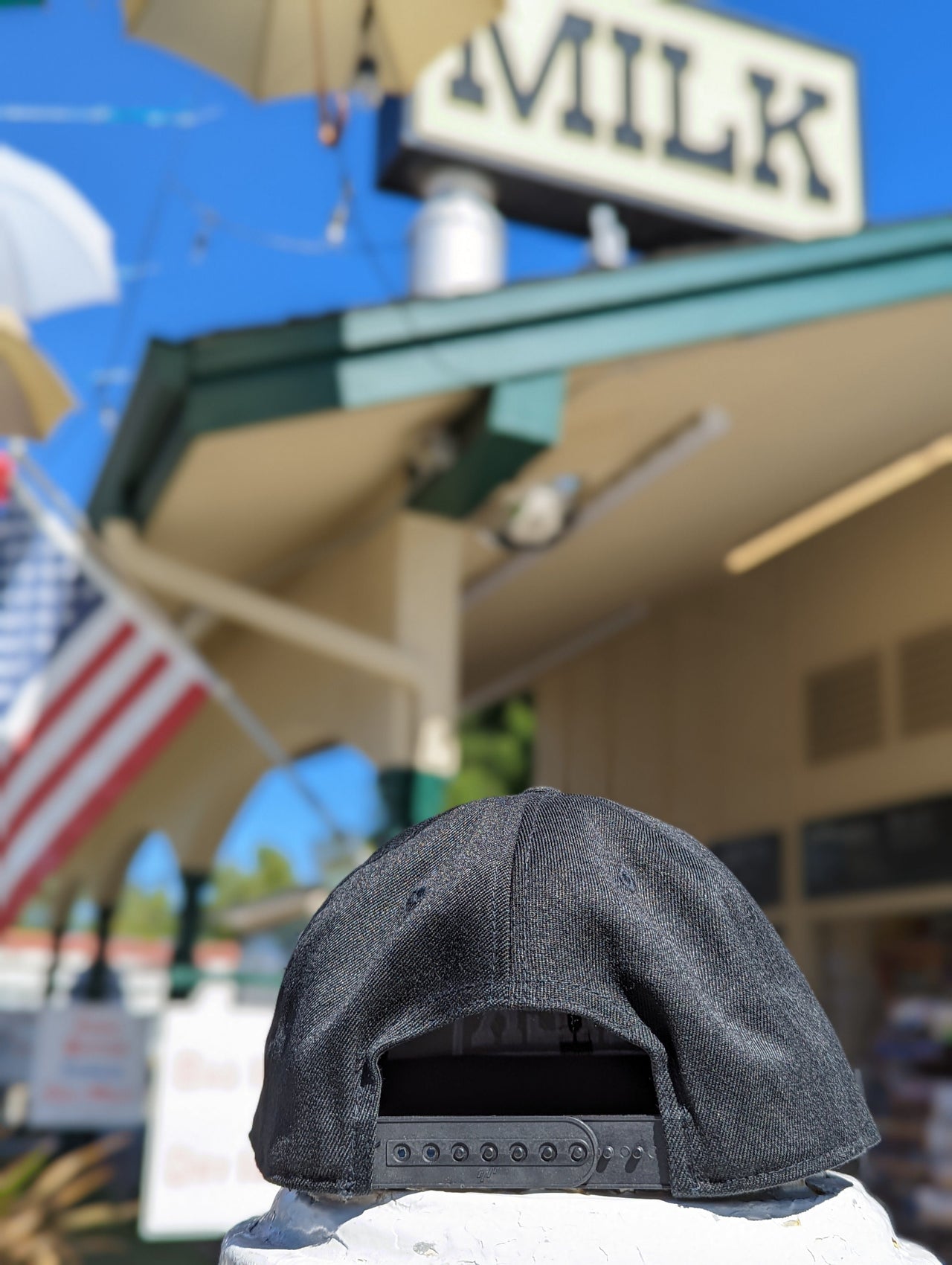 "Milk" flexfit snapback hat