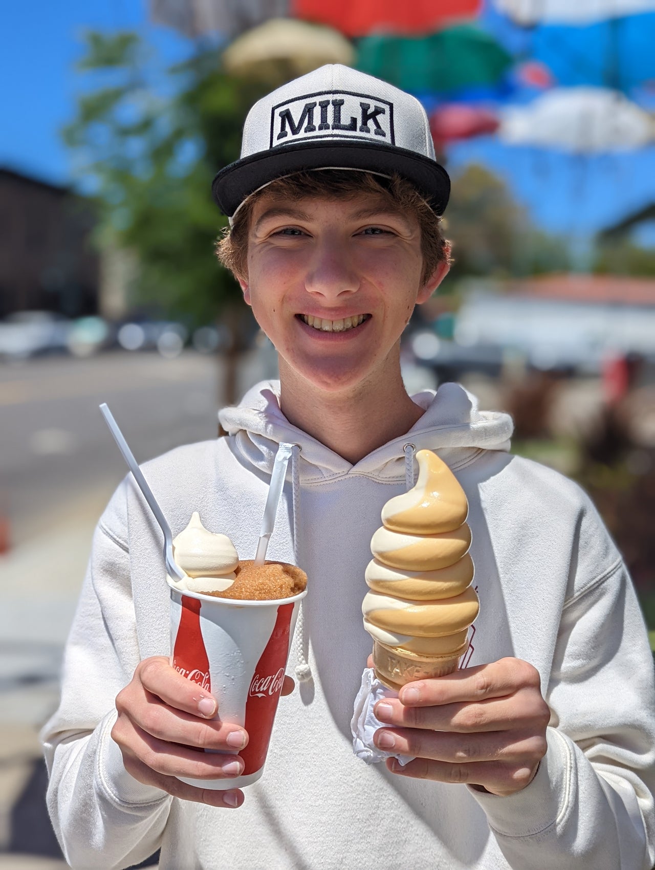 "Milk" flexfit snapback hat