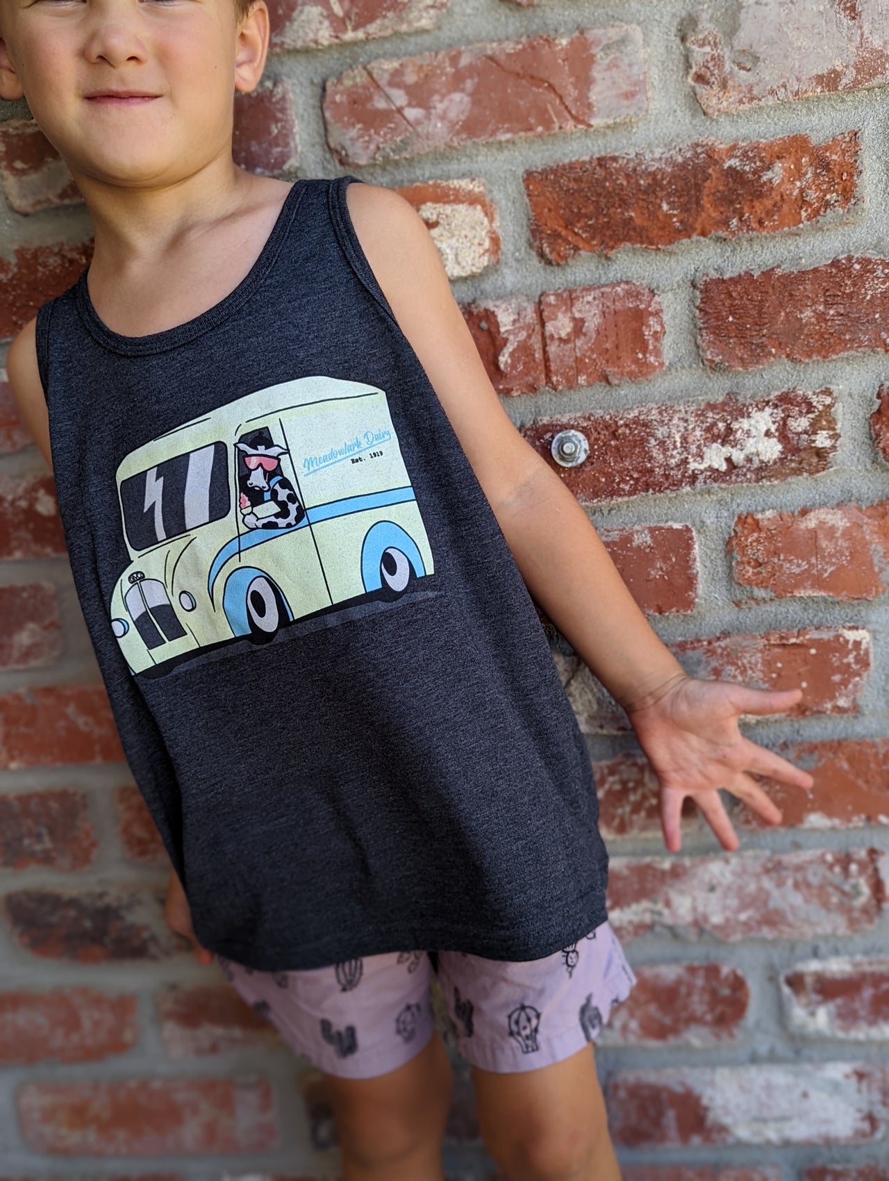 Youth Ice Cream Truck Tank Top